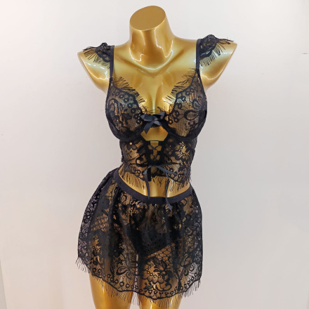 ست فانتزی دامندار جورابی گلوریا مدل 1200