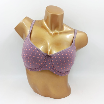 سوتین نخی لایه نازک اسفنجی مدل 1110