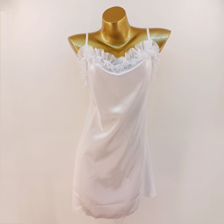 لباس خواب ساتن سایز بزرگ لورنزا مدل 26622+