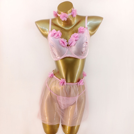 ست فانتزی شکوفه ای لاوینا مدل 9060