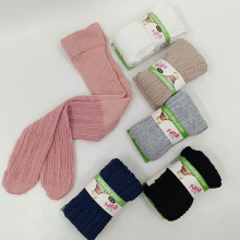 جوراب شلواری گندمی نوزادی مدل F 8341