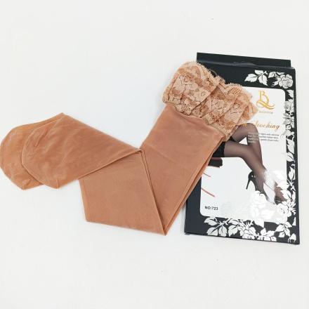 جوراب شیشه ای بالاژلدار  مدل F 723