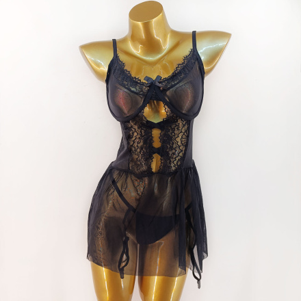 لباس خواب جورابدار آیتن مدل 4052