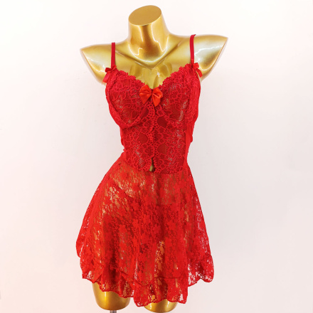 لباس خواب فنردار گلوریا مدل 1219