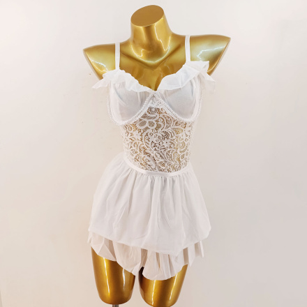 لباس خواب فانتزی فنردار گلوریا مدل 1221