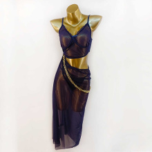 لباس فانتزی زنجیردار هارنی مدل 9041