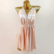 لباس خواب ساتن سایز بزرگ لورنزا مدل 2694