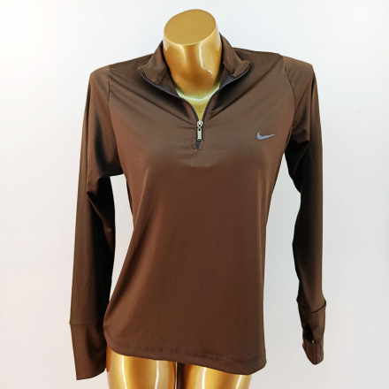 سویشرت فینگردار طرح نایک نیم زیپ ساریسا مدل 658